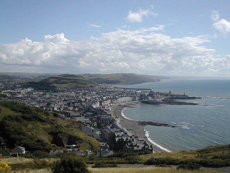 Aberystwyth — local landmark view