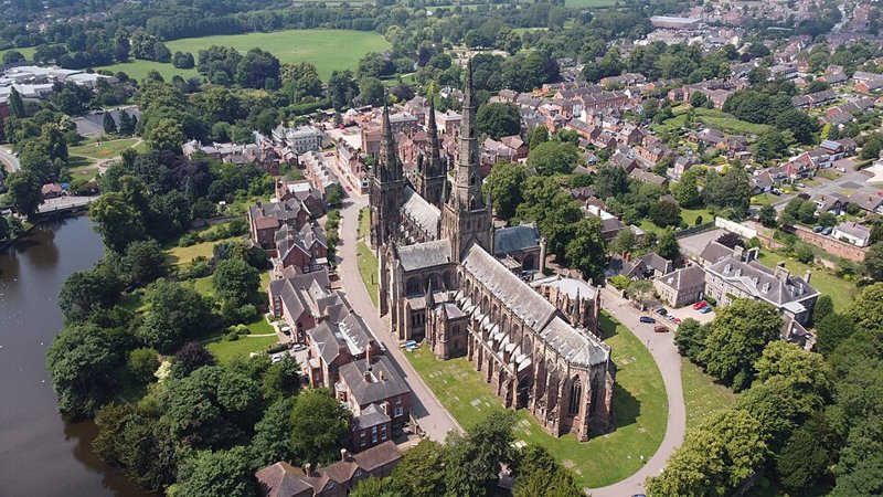 Lichfield — local landmark view